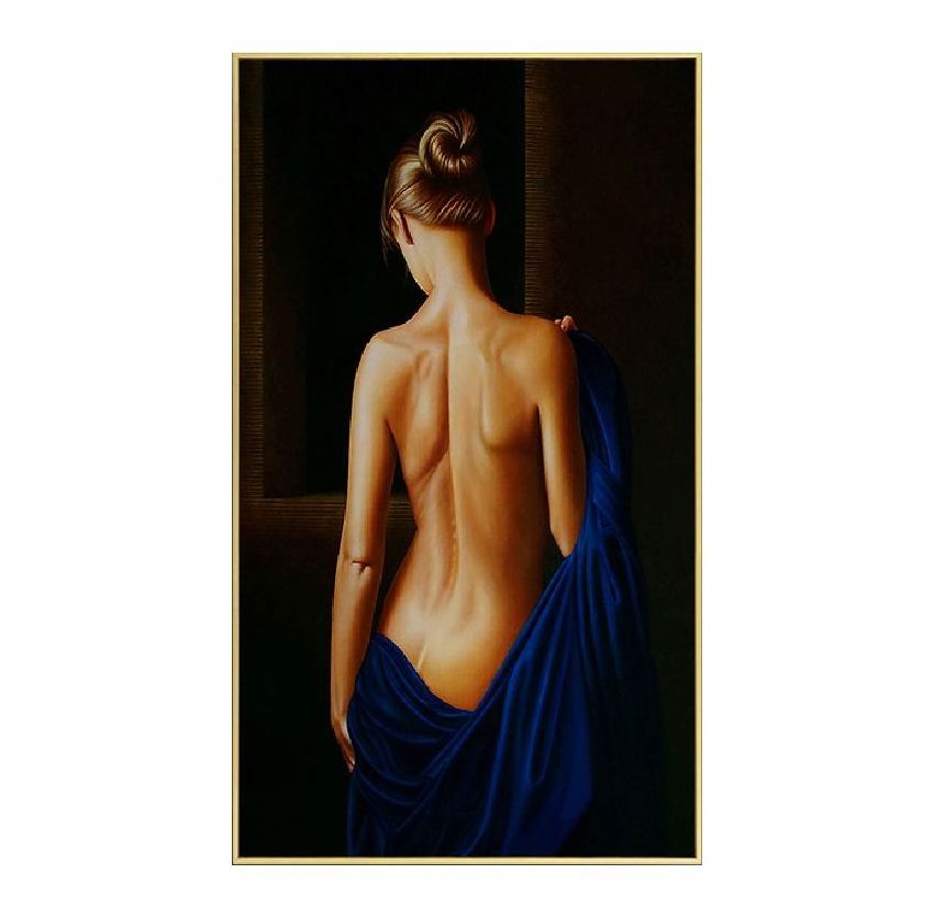 Wholesale Wall Art Painting Nude Sexy girl Pictures for Living Room Decor Bedroom Canvas painted