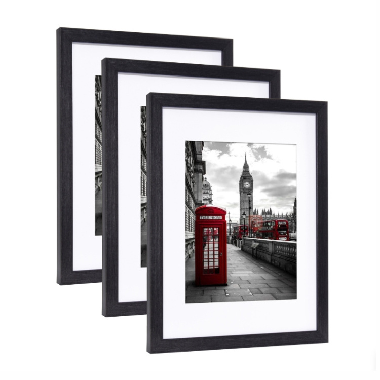 Wholesale Snap Photo and home decor Picture Frame Various Sizes Durable wooden  Photo Frames