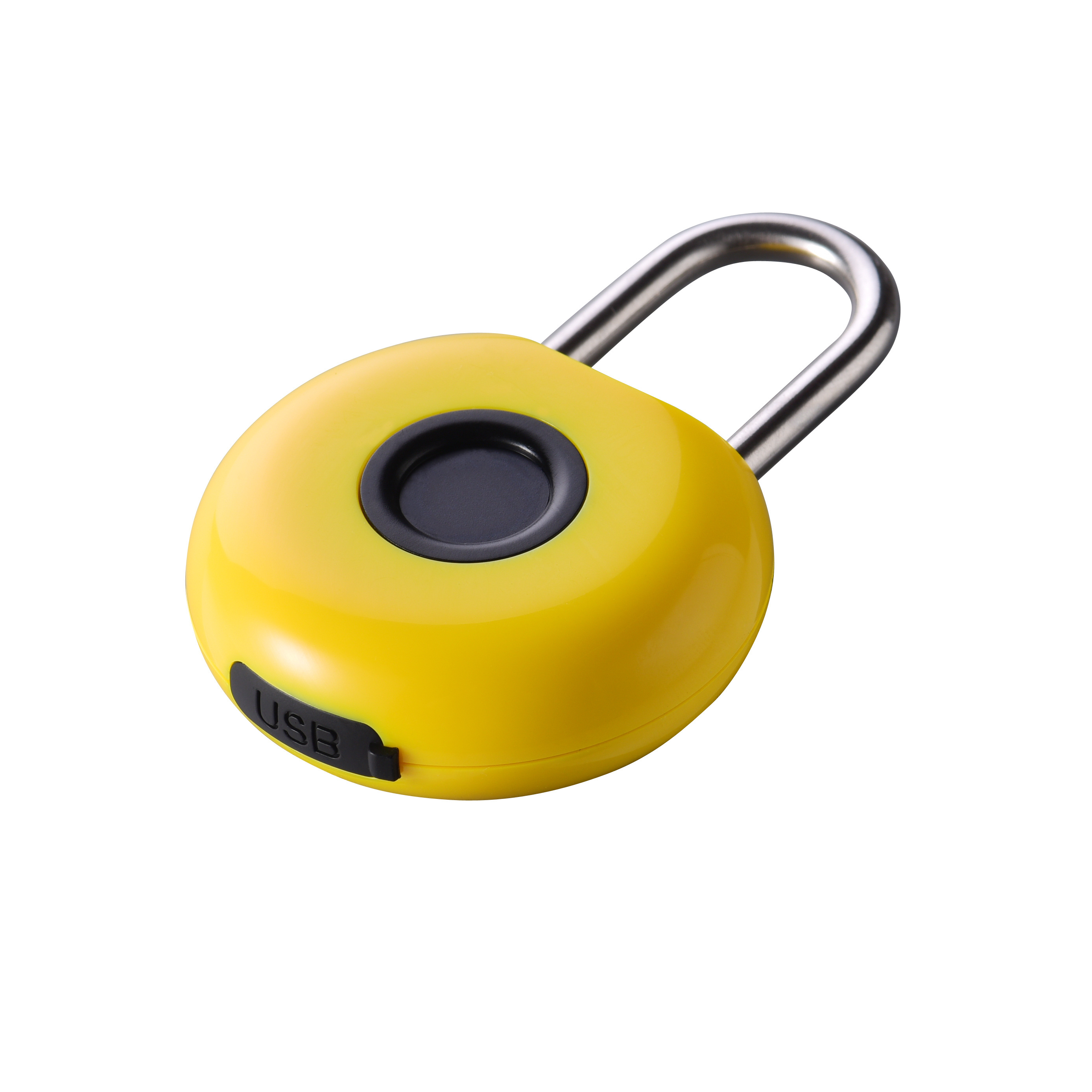 OKLOK Smart palock fingerprint round padlock luggage lock bag cute mini lock