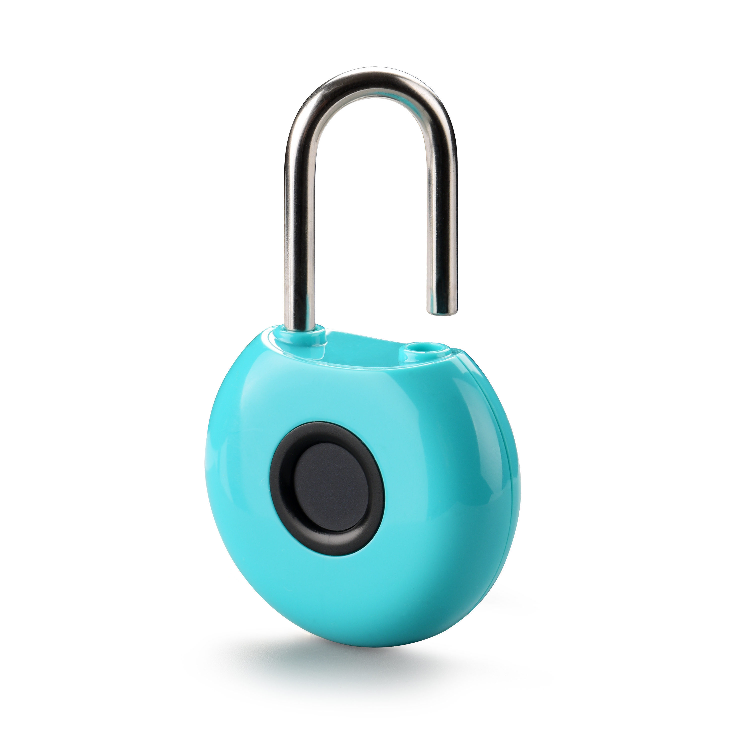 OKLOK Smart palock fingerprint round padlock luggage lock bag cute mini lock