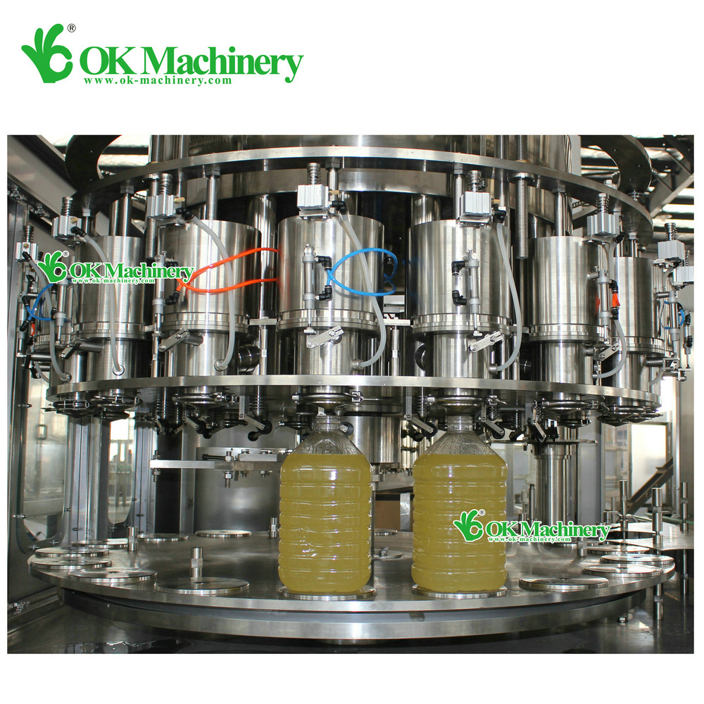 XP593 Fully automatic best price high accuracy clean liquid oil filling machine