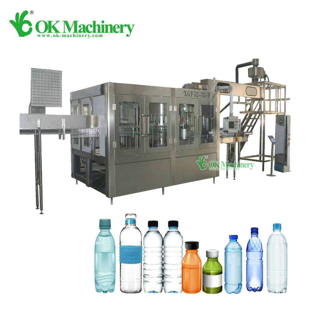 GJC002 Automatic water bottle filling machine