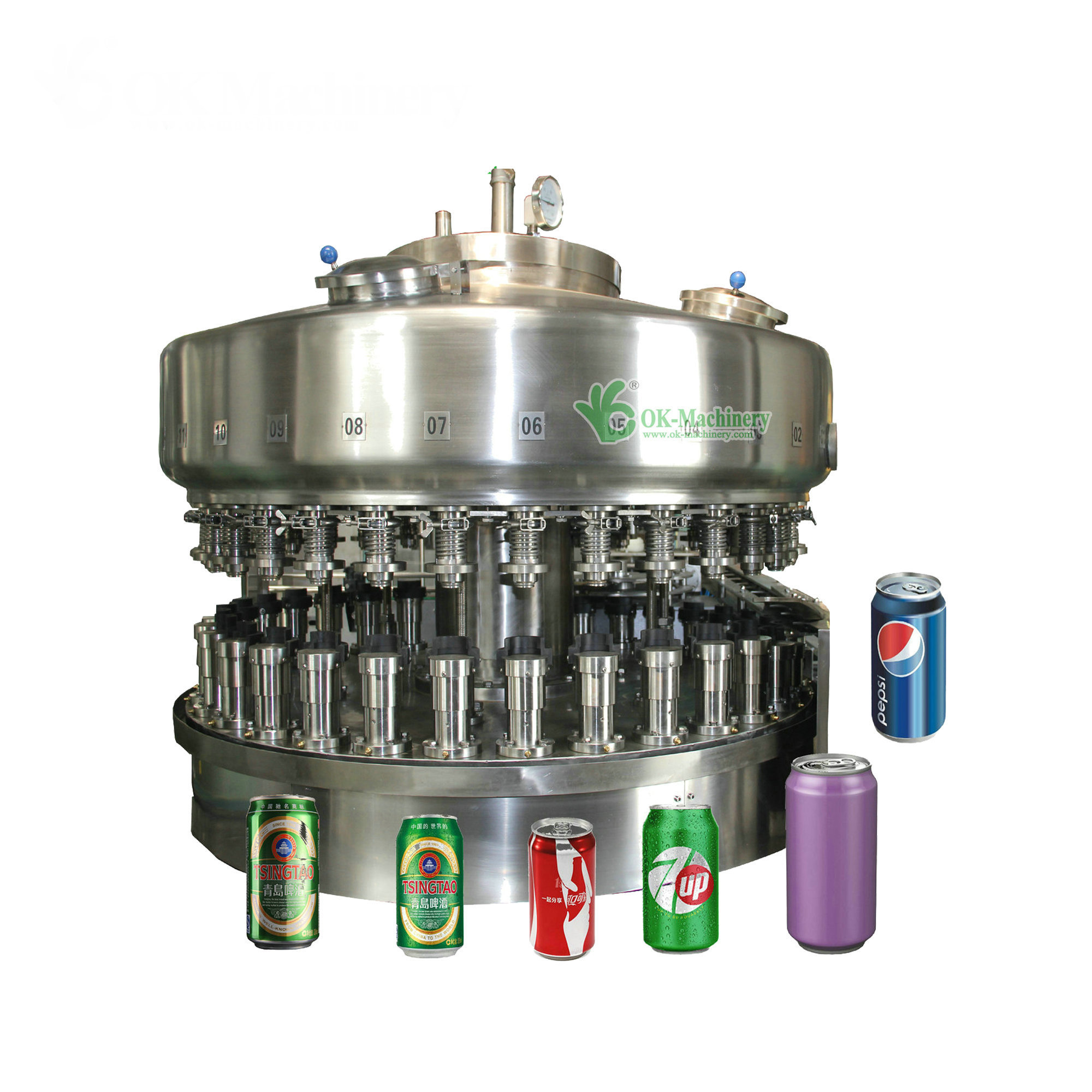 aerosol can filling machine/tin can making machine production line