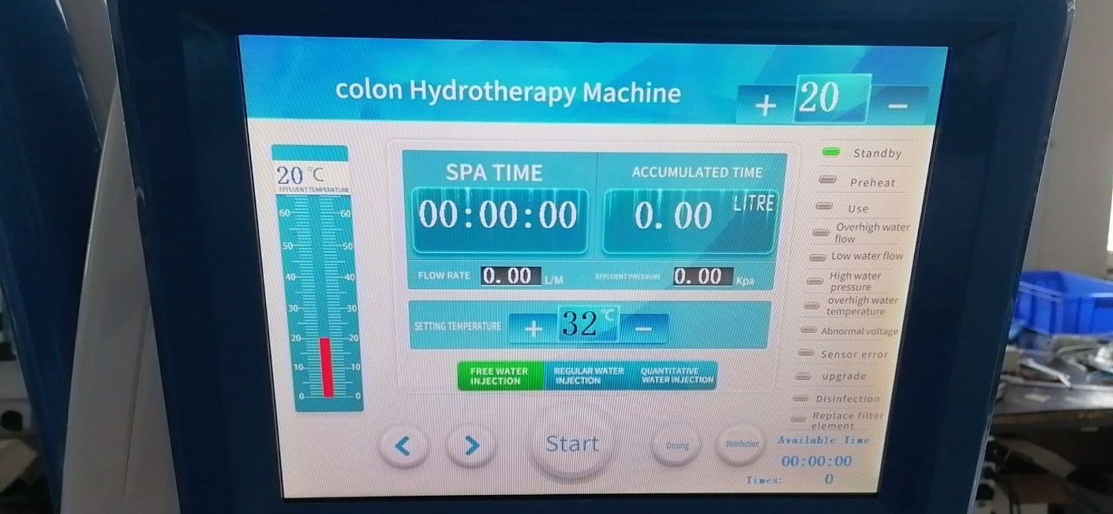 2022 CFDA approved hydro therapy colon colonic hydrotherapy machine therapy equipment