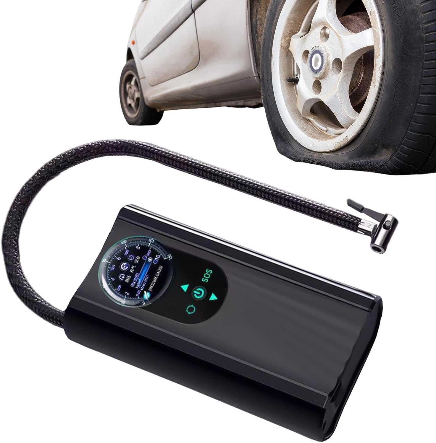 Good Price Car Air Compressor 12V 150PSI Air Pump Tyre Automatic Portable Tire Inflator For Car Electric Car Digital Tire Inflat