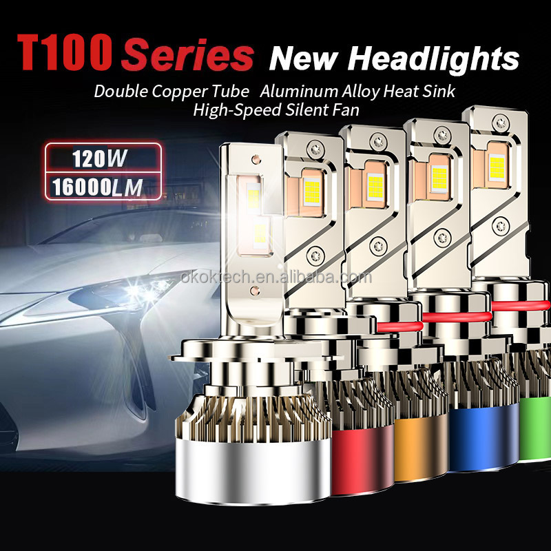 Best seller car headlight C6 1000 lumen led headlight headlamp H1 H7 H4 9005 9004 9007 9006 car led headlight bulb