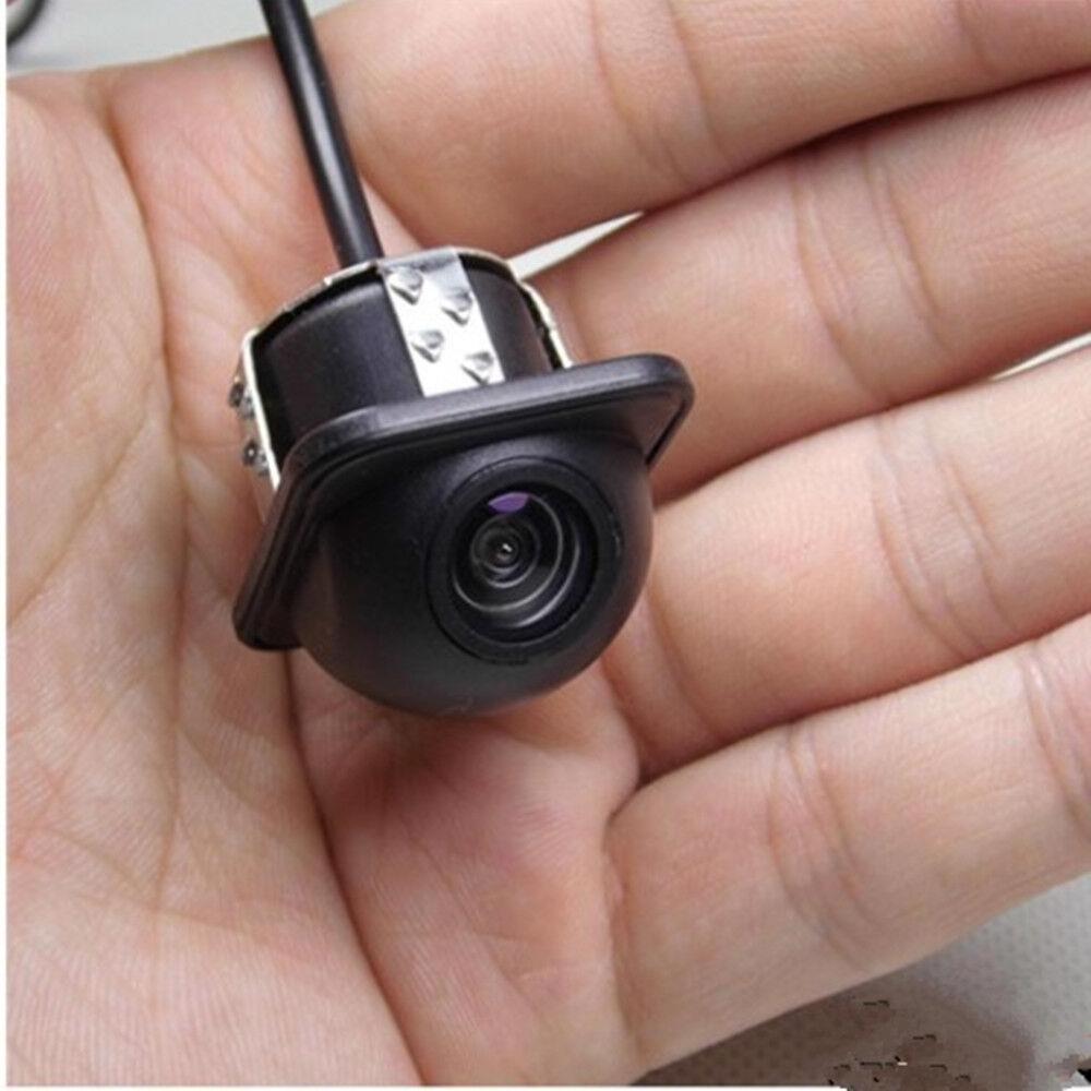 Car HD Night Vision Waterproof Fisheye Lens Wide Angle View Rear View Mirror Backup Parking Reverse Camera