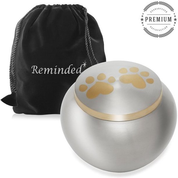 Wholesale Pet Memorial Cremation Urns for Dog and Cat Ashes Large Gold Urn Up to 85 lbs