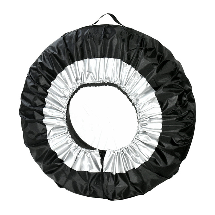 Carry Tote Polyester Tire For Cars Wheel Protection Covers Car Spare Tire Cover Storage Bags 13-19inch Tire Cover Case 1PCS