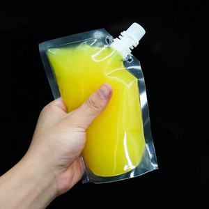 250ML Honey bee Pouch Plastic Bag Stand Up pouch with Spout for honey bee