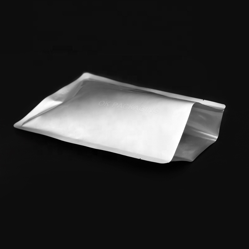 Heat Sealing Mylar Aluminum Foil Bags Reusable Mylar Storage Bags With Sheets Self-Adhesive Label Stickers Mylar Bag For Food