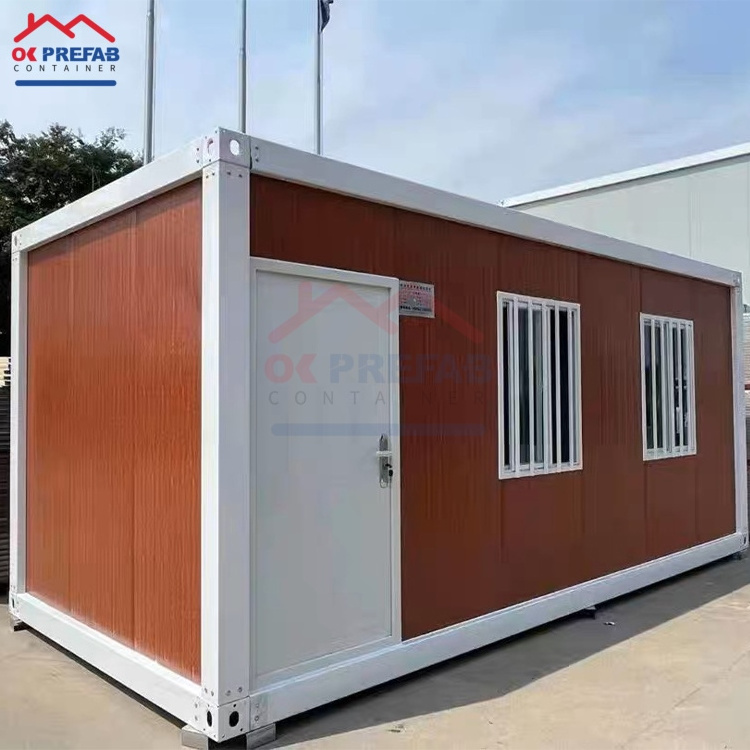 OKPREFAB Waterproof Portable Office Container Houses 40 Feet Luxury Prefabricated House Home Kits