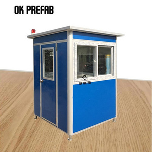 Wholesale Mobile Outdoor Public Security Guard house/Prefab Sentry Box/Shop/Kiosk/Ticket Booth