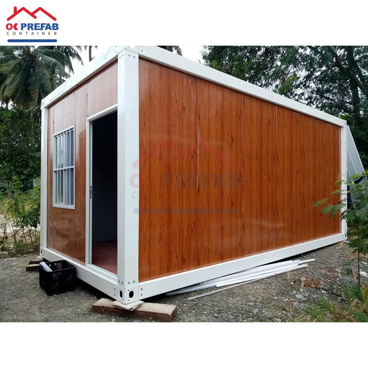 OKPREFAB Waterproof Portable Office Container Houses 40 Feet Luxury Prefabricated House Home Kits