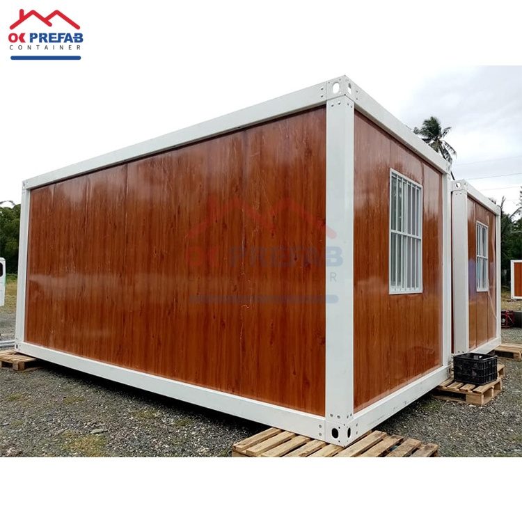 OKPREFAB Waterproof Portable Office Container Houses 40 Feet Luxury Prefabricated House Home Kits