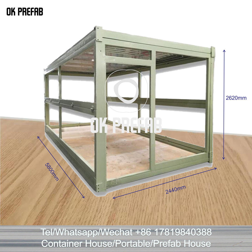 High Quality Foldable Office  Cheap Accomodation Prefabricated Buildings Folding Prefabricated Homes Prefab Container House