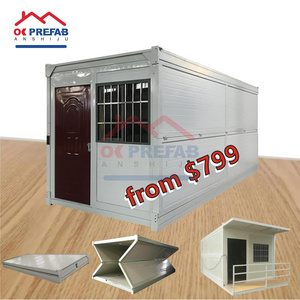 High Quality Foldable Office  Cheap Accomodation Prefabricated Buildings Folding Prefabricated Homes Prefab Container House