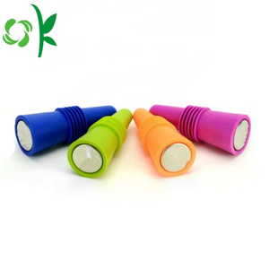 Oksilicone Funny Shape Silicone Wine Corks Hot Sale Finger Shape Wine Stopper with Custom Logo Decorative Glass Corks