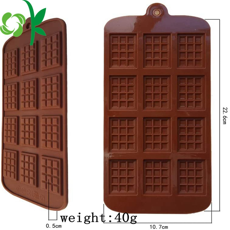 OKSILICON Factory Silicone Break Apart Chocolate Molds Silicone Chocolate Mold BPA Free Candy Jello Baking Tool Mold