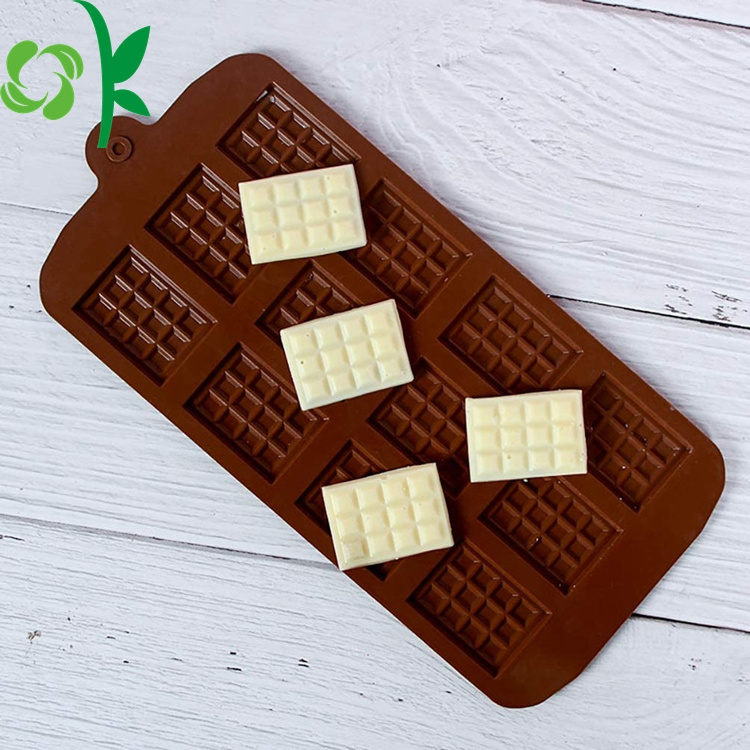 OKSILICON Factory Silicone Break Apart Chocolate Molds Silicone Chocolate Mold BPA Free Candy Jello Baking Tool Mold