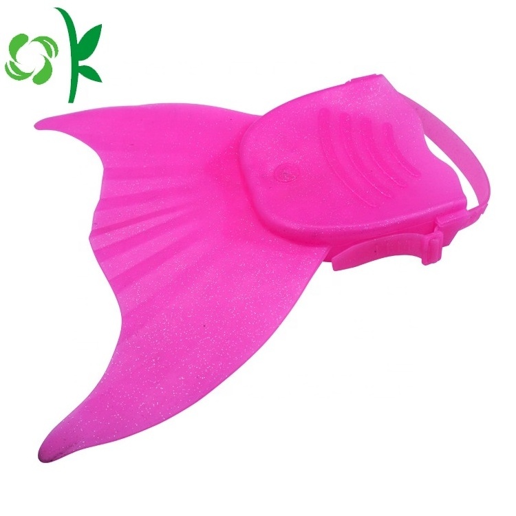 OKSILICONE Customized Swimming Diving Silicone Water Shoes Boots Fins Underwater Shoes With Durable Non-slip Soft Swimming Fins