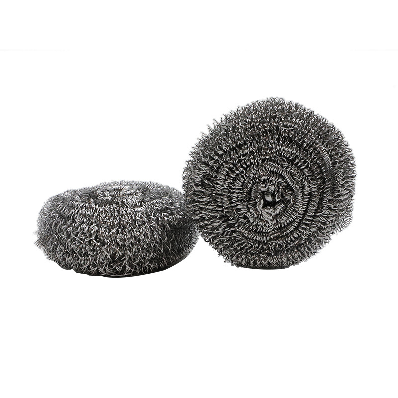 Metal Stainless Steel Wire Wool Pot Scourer Scrubber Sponges Scrubbing For Cleaning Kitchen