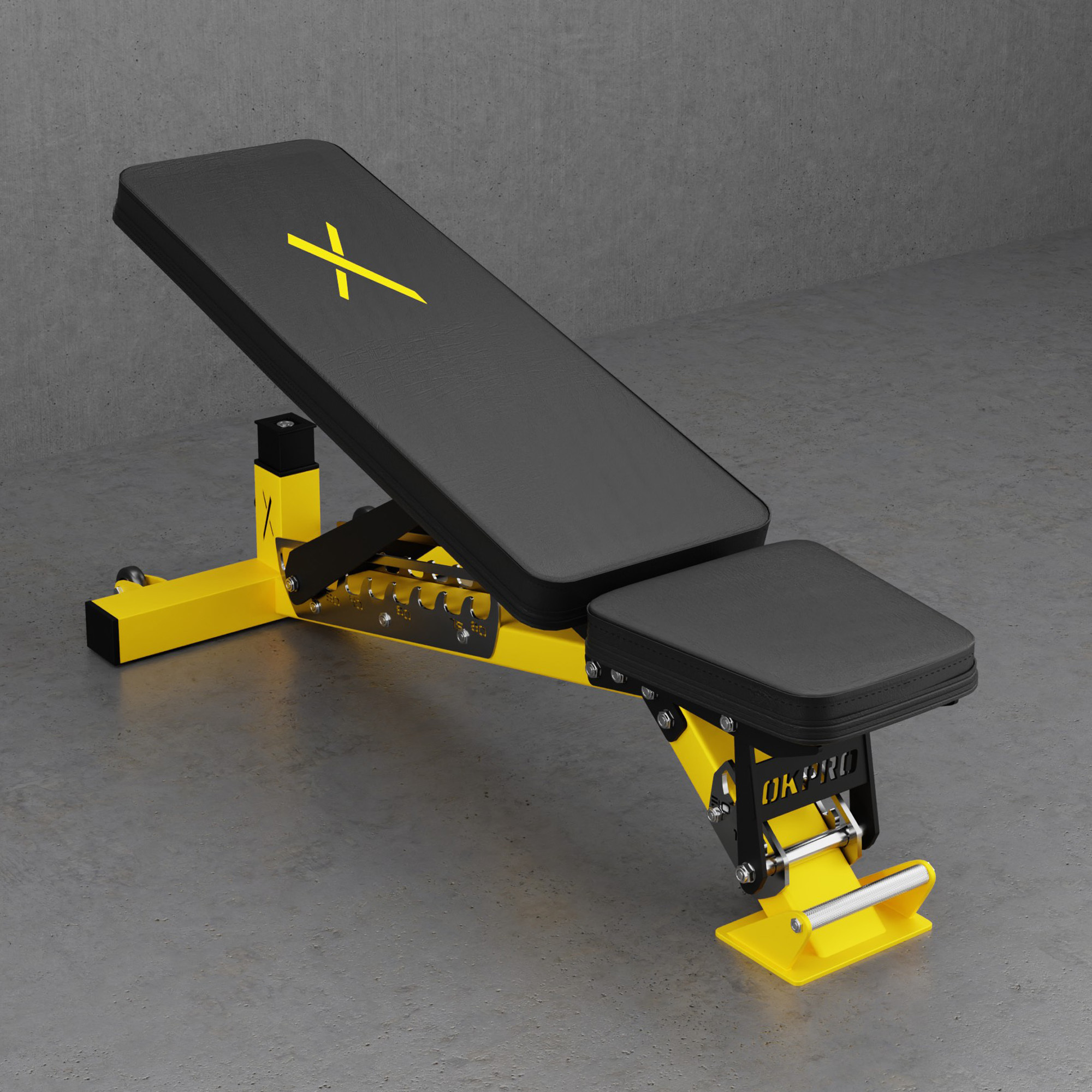 OKPRO Wholesale Professional Exercise Equipment Weight Lifting Gym Weight Bench