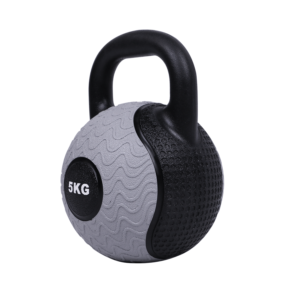 Wholesale Exercise Weight Lifting Rubber Coated Gym Equipment Training Kettlebell