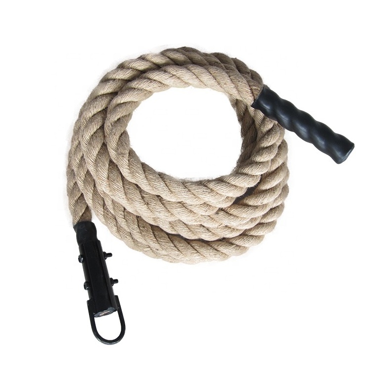 OKPRO Power Training Hemp Climbing Rope