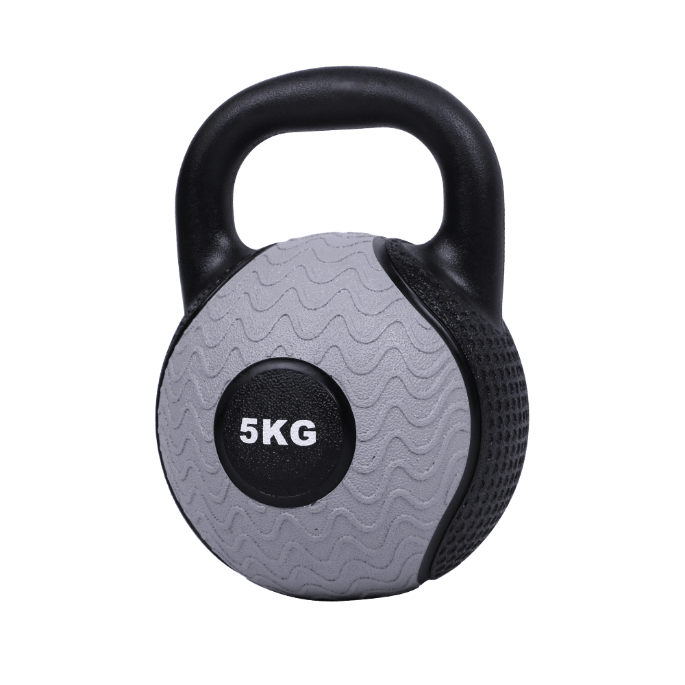 Wholesale Exercise Weight Lifting Rubber Coated Gym Equipment Training Kettlebell