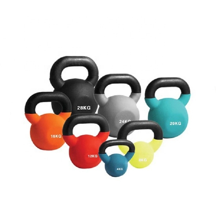 China Custom Logo Fitness Color Neoprene Kettlebell