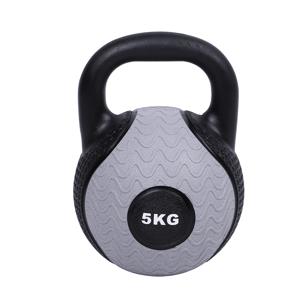 Wholesale Exercise Weight Lifting Rubber Coated Gym Equipment Training Kettlebell