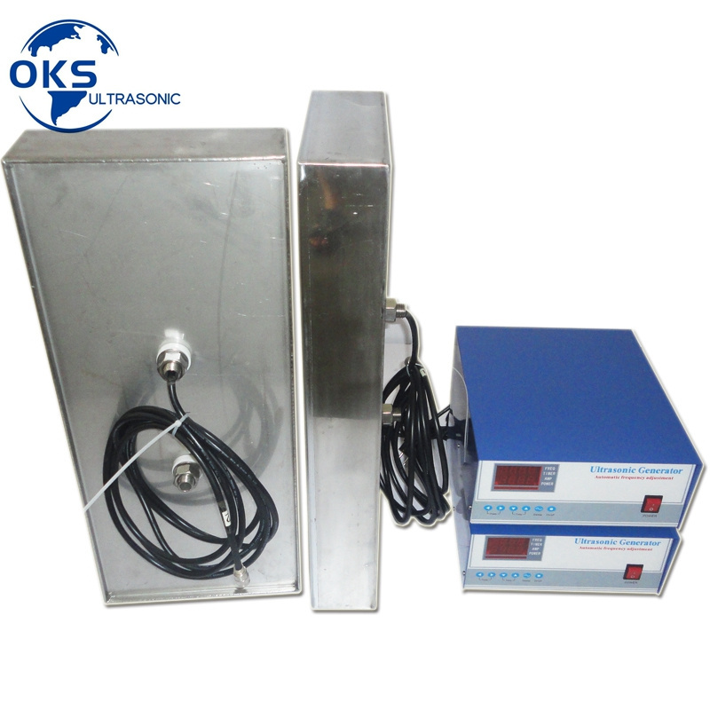 28KHZ Or 40KHZ Underwater Ultrasonic Transducer 1800W Ultrasonic Immersible Pack  For Electroplating Parts