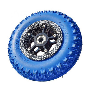 8 Inch Reliable Quality Replacement Electric Motor Four Front Snow Pusher Scooter Alloy Wheel