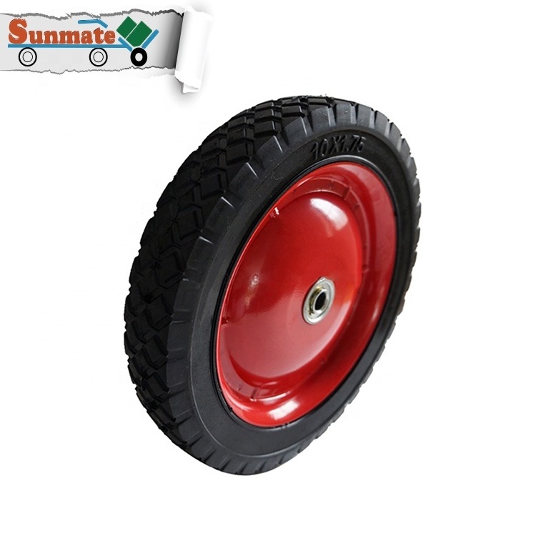 Wholesale 5 6 7 8 9 10 Inch Replacement Anti-Friction Rubber Hand Truck Utility Yard Dump Cart Wheel