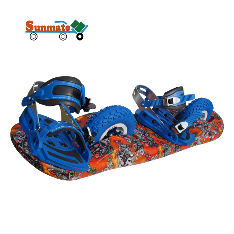 New Design Colorful all terrain street sand grass plastic deck 2 wheel skateboard longboard