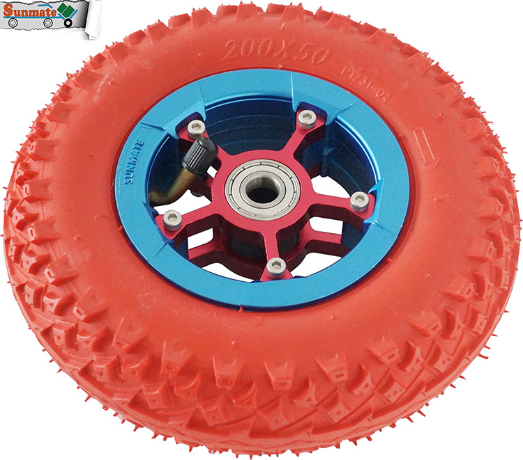 New Design 200MM Electric Scooter Tyre With Wheel Hub 8