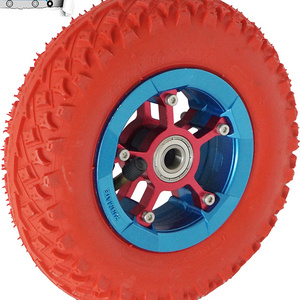 New Design 200MM Electric Scooter Tyre With Wheel Hub 8" Inflation Electric Vehicle Aluminium Alloy Wheel Pneumatic Tire