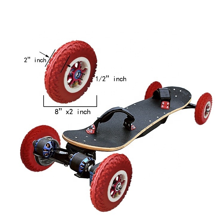 Factory dropshipping cheap price tyre 5 6 7 8 9 10 inch electric mountainboard scooter skateboard longboard pneumatic wheels