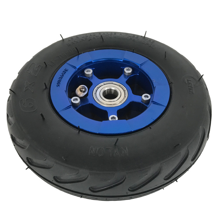 Gift 150 x 50 Replacement Hand Trucks and Lawn Carts Skateboard Pneumatic Turf Tire Wheel