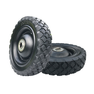 Super Strong popular product 5 6 7 8 9 10 inch heavy duty garden machine manual lawn mower rubber wheel