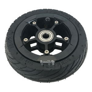 High Quality 150X50MM 6x2 Inch Thickened Pneumatic Wheel Tires for Electric Scooter Fast Rear Wheel