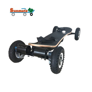 New Design High Quality Freestyle DIY Off Road Wheel Electric Skateboard Mountainboard Longboard Black Electronic Unisex 8 Inch