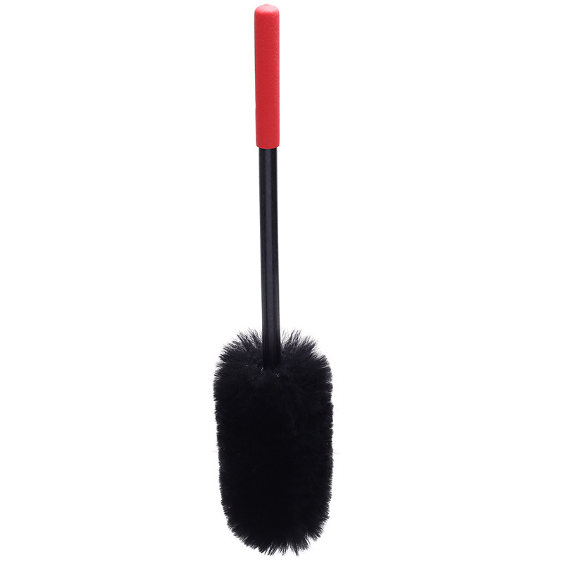 Hebei supplier sheep wool top quality wheel woolie brush