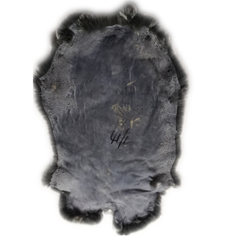 Real rabbit fur factory price wholesale lapin rex chinchilla fur