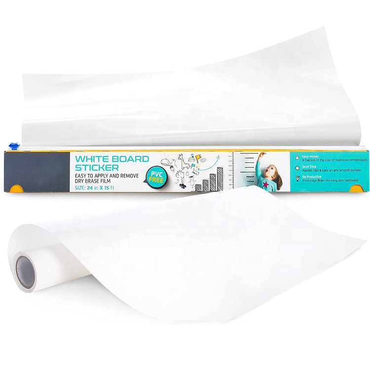 Classroom whiteboard self-adhesive soft whiteboard film many optional wall static stickers whiteboard roll