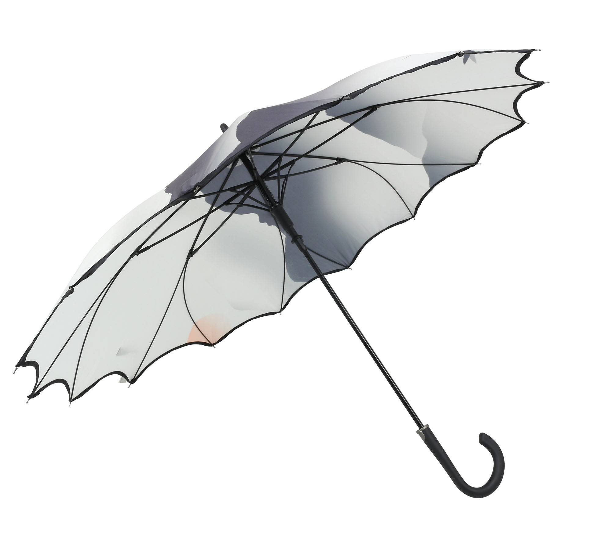 Ok Umbrella One Piece Straight Umbrella With Custom Printing