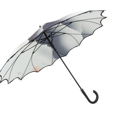 Ok Umbrella One Piece Straight Umbrella With Custom Printing