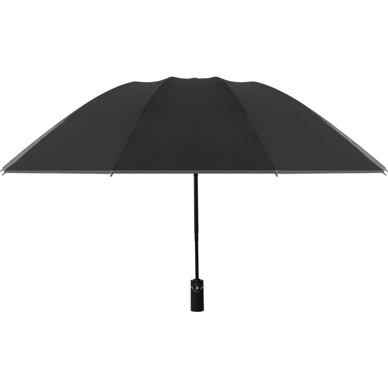 OK Umbrella Super Strong Promotional Inverted 10 Ribs Waterproof Windproof Reverse Three Folding Umbrella