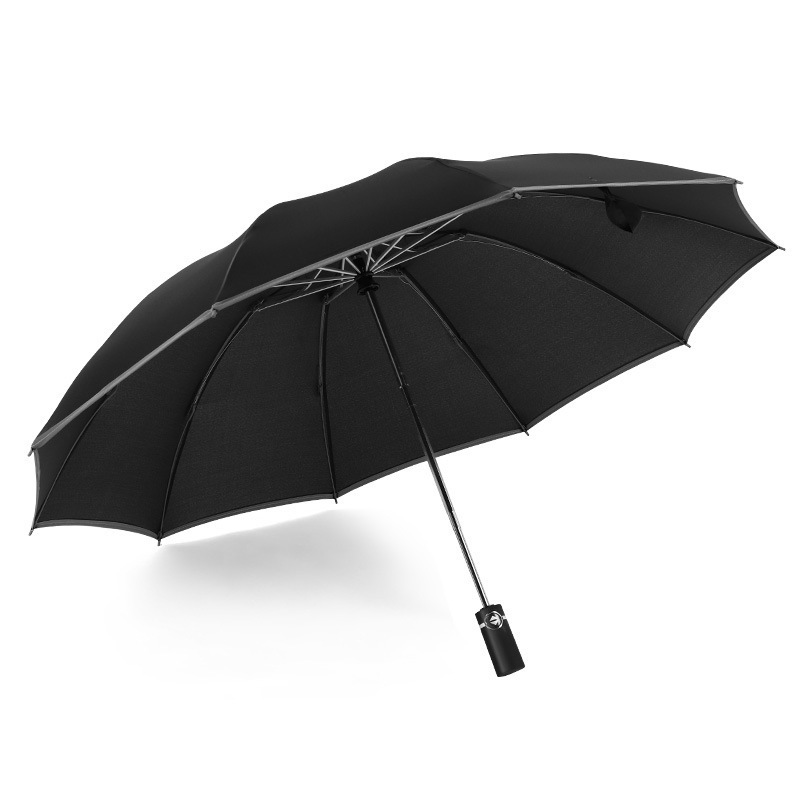 OK Umbrella Super Strong Inverted Waterproof Windproof Reverse Three Folding Umbrella